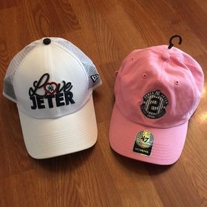 Women’s Derek Jeter Caps - Never worn!